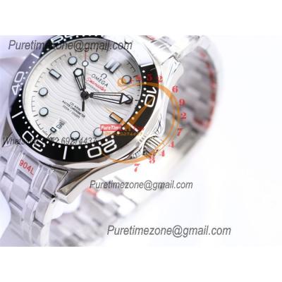 Special Prices Seamaster Diver 300M A21J Automatic Mens Watch 42 Ceramics Bezel White Dial Stainless Steel Bracelet CHS