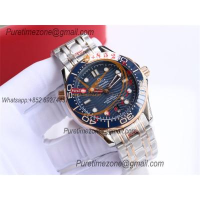 Special Prices Seamaster Diver 300M A21J Automatic Mens Watch 42 RG Ceramics Bezel Blue Dial Stainless Steel Bracelet CH