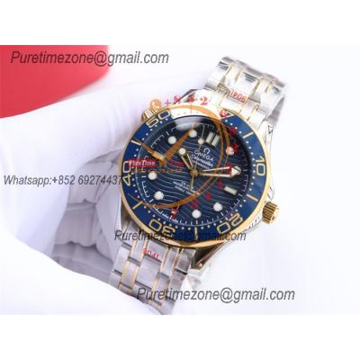 Special Prices Seamaster Diver 300M A21J Automatic Mens Watch 42 YG Ceramics Bezel Blue Dial Stainless Steel Bracelet CH