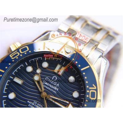 Special Prices Seamaster Diver 300M A21J Automatic Mens Watch 42 YG Ceramics Bezel Blue Dial Stainless Steel Bracelet CH