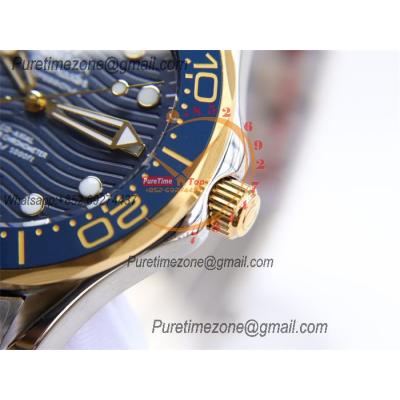 Special Prices Seamaster Diver 300M A21J Automatic Mens Watch 42 YG Ceramics Bezel Blue Dial Stainless Steel Bracelet CH