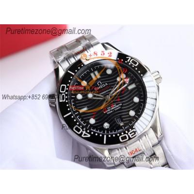 Special Prices Seamaster Diver 300M A21J Automatic Mens Watch 42 Ceramics Bezel Black Dial Stainless Steel Bracelet CHS