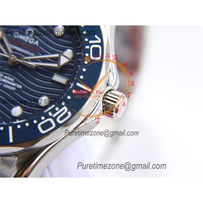 Special Prices Seamaster Diver 300M A21J Automatic Mens Watch 42 Ceramics Bezel Blue Dial Stainless Steel Bracelet CHS