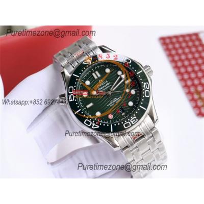 Special Prices Seamaster Diver 300M A21J Automatic Mens Watch 42 Ceramics Bezel Green Dial Stainless Steel Bracelet CHS