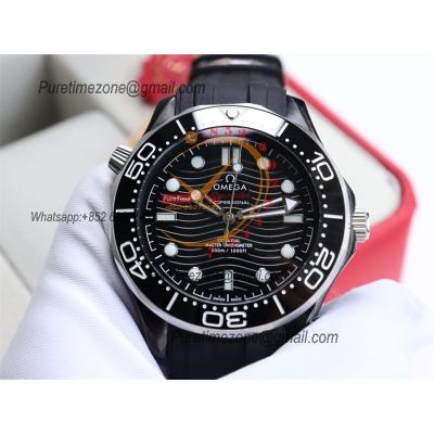 Special Prices Seamaster Diver 300M A21J Automatic Mens Watch 42 SS Ceramics Bezel Black Dial Rubber Strap CHS