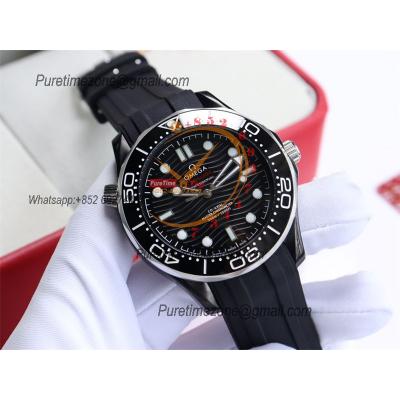 Special Prices Seamaster Diver 300M A21J Automatic Mens Watch 42 SS Ceramics Bezel Black Dial Rubber Strap CHS