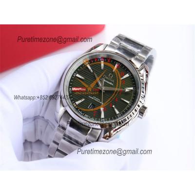 Special Prices Aqua Terra 150M A21J Automatic Mens Watch 41 Green Dial Stainless Steel Bracelet  CHS