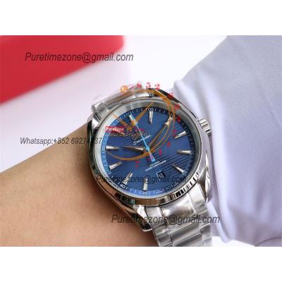 Special Prices Aqua Terra 150M A21J Automatic Mens Watch 41 Blue Dial Stainless Steel Bracelet  CHS