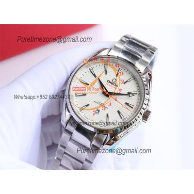 Special Prices Aqua Terra 150M A21J Automatic Mens Watch 41 White Dial Stainless Steel Bracelet  CHS