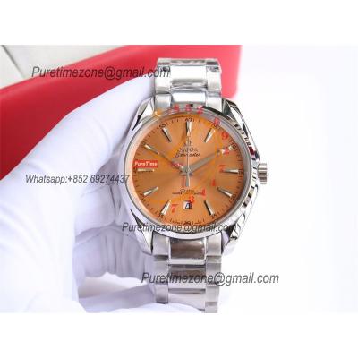 Special Prices Aqua Terra 150M A21J Automatic Mens Watch 41 Yellow Dial Stainless Steel Bracelet  CHS