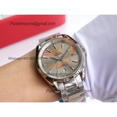 Special Prices Aqua Terra 150M A21J Automatic Mens Watch 41 Gray Dial Stainless Steel Bracelet  CHS