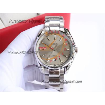 Special Prices Aqua Terra 150M A21J Automatic Mens Watch 41 Gray Dial Stainless Steel Bracelet  CHS