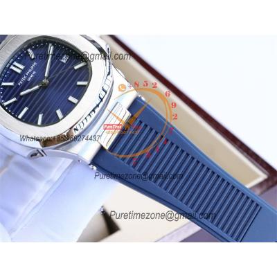 Special Prices Nautilus 5711 A21J Automatic Mens Watch 40 Steel Case Blue Dial Rubber Strap CHS