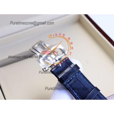 Special Prices Nautilus 5711 A21J Automatic Mens Watch 40 Steel Case Blue Dial Leather Strap CHS