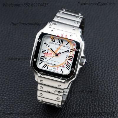 Special Prices Santos Lager Model 40mm A21j Automatic Mens Watch White Dial Stainless Steel Bracelet CHS