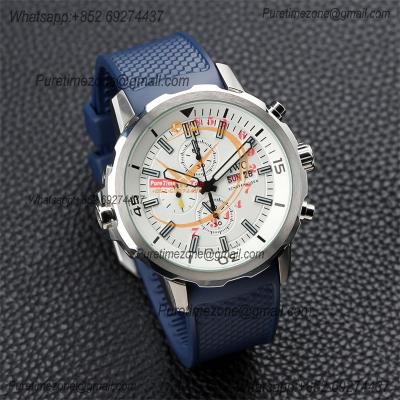 Special Prices Schaffhaseun Aquatimer Japan Quartz Chronograph Mens Watch 44 Steel Case White Dial Rubber Strap CHS