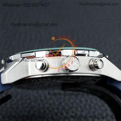 Special Prices Schaffhaseun Aquatimer Japan Quartz Chronograph Mens Watch 44 Steel Case White Dial Rubber Strap CHS