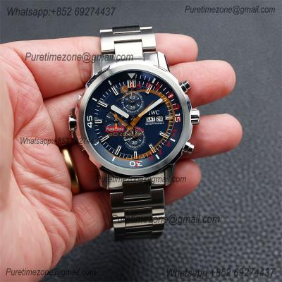 Special Prices Schaffhaseun Aquatimer Japan Quartz Chronograph Mens Watch 44 Blue Dial Stainless Steel Bracelet  CHS