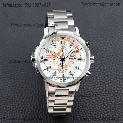 Special Prices Schaffhaseun Aquatimer Japan Quartz Chronograph Mens Watch 44 White Dial Stainless Steel Bracelet  CHS