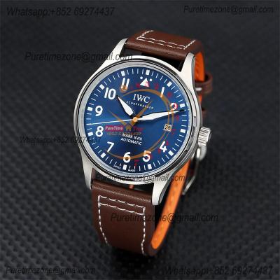 Special Prices Pilot Mark Le Petit Prince XVIII A21j Autoamtic Mens Watch 40 Blue Dial Leather Strap CHS