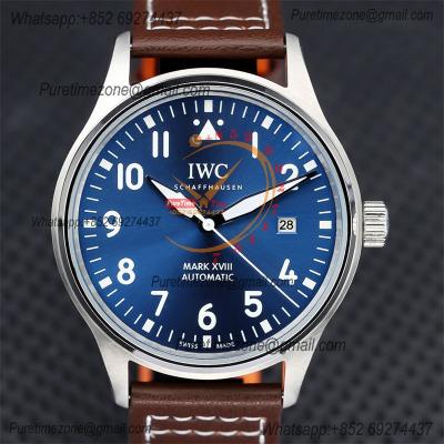 Special Prices Pilot Mark Le Petit Prince XVIII A21j Autoamtic Mens Watch 40 Blue Dial Leather Strap CHS