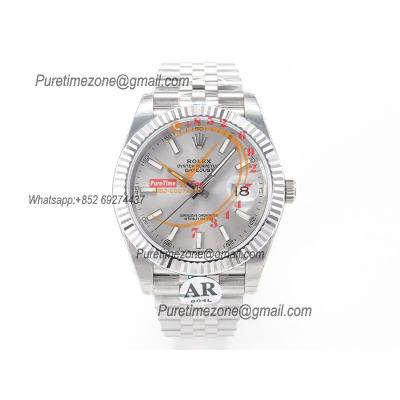 Datejust 126334 41 VR3235 Automatic Mens Watch Best Edition ARF Silver Dial On 904L Jubilee SS Bracelet CHS