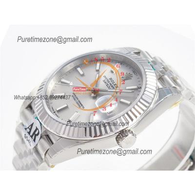 Datejust 126334 41 VR3235 Automatic Mens Watch Best Edition ARF Silver Dial On 904L Jubilee SS Bracelet CHS