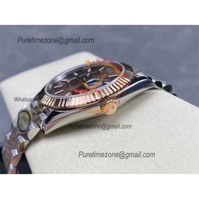 Datejust 126331 41 VR3235 Automatic Mens Watch Best Edition ARF RG Brown Dial On 904L Jubilee SS Bracelet CHS