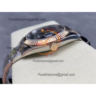 Datejust 126331 41 VR3235 Wimbledon Automatic Mens Watch Best Edition ARF RG Gray Dial On 904L Oyster SS Bracelet CHS