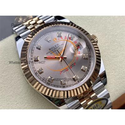 Datejust 126331 41 VR3235 Automatic Mens Watch Best Edition ARF RG Rose Gold Dial On 904L Jubilee SS Bracelet CHS