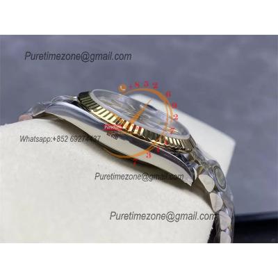 Datejust 126333 41 VR3235 Automatic Mens Watch Best Edition ARF YG Silver Dial On 904L Jubilee SS Bracelet CHS