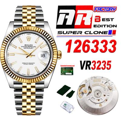 Datejust 126333 41 VR3235 Automatic Mens Watch Bes...