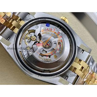 Datejust 126333 41 VR3235 Automatic Mens Watch Best Edition ARF YG White Dial On 904L Jubilee SS Bracelet CHS