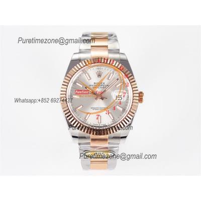 Datejust 126331 41 SH3235 Automatic Mens Watch Best Edition ARF RG Silver Dial 904L Oyster Bracelet (Gain Weight）