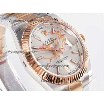 Datejust 126331 41 SH3235 Automatic Mens Watch Best Edition ARF RG Silver Dial 904L Oyster Bracelet (Gain Weight）