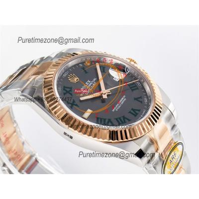 Datejust 126331 41 SH3235 Automatic Mens Watch Best Edition ARF RG Gray Dial 904L Oyster Bracelet (Gain Weight）