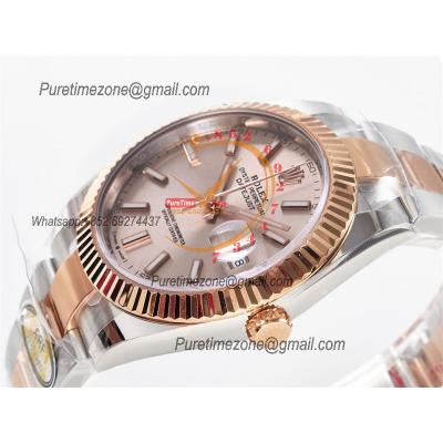 Datejust 126331 41 SH3235 Automatic Mens Watch Best Edition ARF RG Glod Dial 904L Oyster Bracelet (Gain Weight）