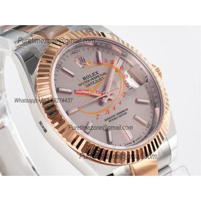 Datejust 126331 41 SH3235 Automatic Mens Watch Best Edition ARF RG Glod Dial 904L Oyster Bracelet (Gain Weight）