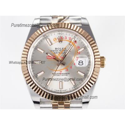 Datejust 126331 41 SH3235 Automatic Mens Watch Best Edition ARF RG Silver Dial 904L Jubilee Bracelet (Gain Weight）