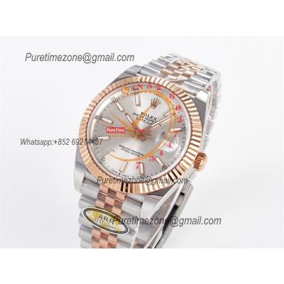 Datejust 126331 41 SH3235 Automatic Mens Watch Best Edition ARF RG Silver Dial 904L Jubilee Bracelet (Gain Weight）