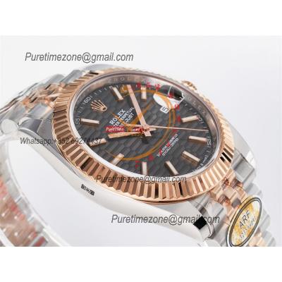 Datejust 126331 41 SH3235 Automatic Mens Watch Best Edition ARF RG Gray Dial 904L Jubilee Bracelet (Gain Weight）