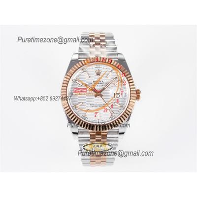 Datejust 126331 41 SH3235 Automatic Mens Watch Best Edition ARF RG Silver Dial 904L Jubilee Bracelet (Gain Weight）