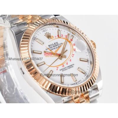 Datejust 126331 41 SH3235 Automatic Mens Watch Best Edition ARF RG White Dial 904L Jubilee Bracelet (Gain Weight）