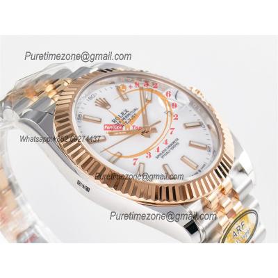 Datejust 126331 41 SH3235 Automatic Mens Watch Best Edition ARF RG White Dial 904L Jubilee Bracelet (Gain Weight）