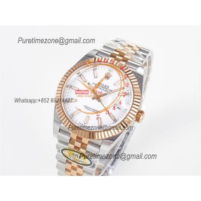 Datejust 126331 41 SH3235 Automatic Mens Watch Best Edition ARF RG White Dial 904L Jubilee Bracelet (Gain Weight）