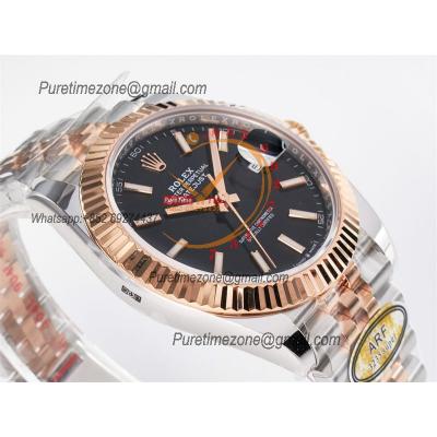 Datejust 126331 41 SH3235 Automatic Mens Watch Best Edition ARF RG Black Dial 904L Jubilee Bracelet (Gain Weight）