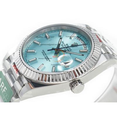 DayDate 40 228236 VR3255 Automatic Mens Watch Best Edition ARF ICE Blue Dial President Bracelet CHS