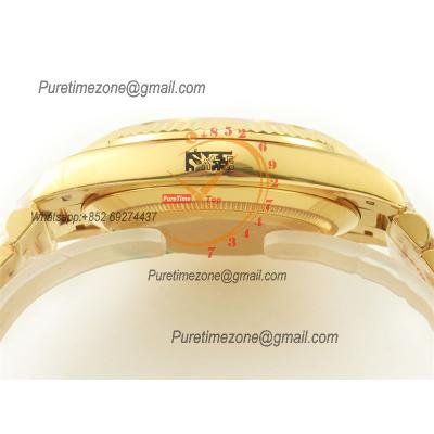 DayDate 40 228238 VR3255 Automatic Mens Watch Best Edition ARF YG Gold Stick Dial President Bracelet CHS