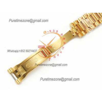 DayDate 40 228238 VR3255 Automatic Mens Watch Best Edition ARF YG Gold Stick Dial President Bracelet CHS