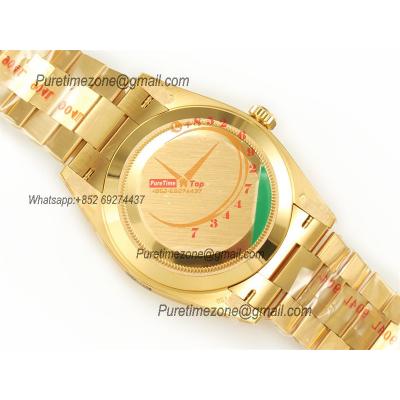 DayDate 40 228238 VR3255 Automatic Mens Watch Best Edition ARF YG Gold Stick Dial President Bracelet CHS